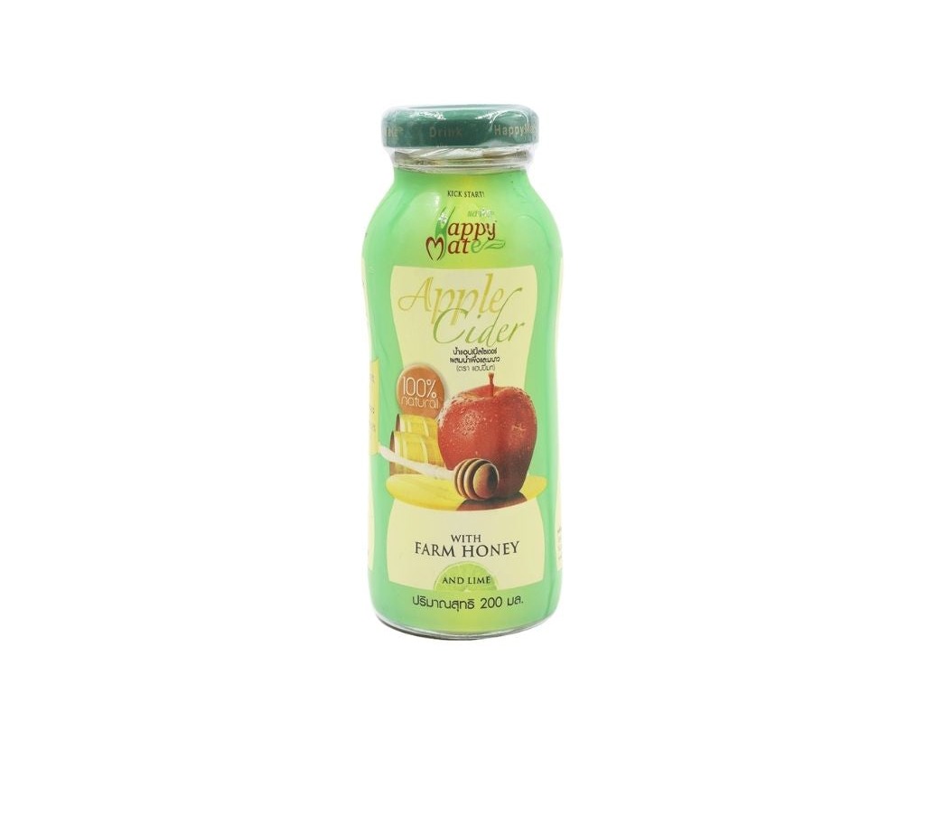 Lemon Farm Apple Cider with Longan Honey and Lemon 200 ml