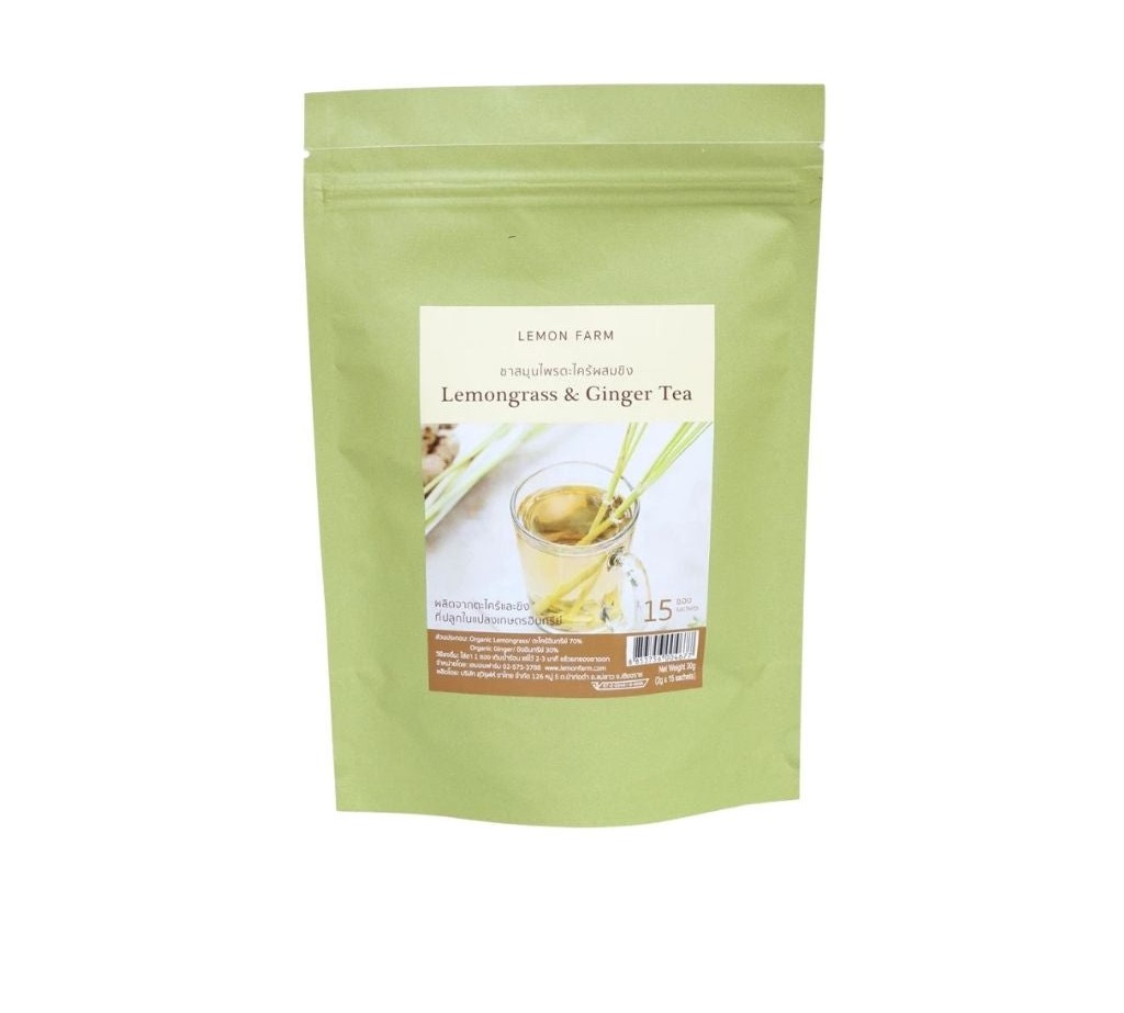 Lemon Farm Lemongrass Ginger Herbal Tea 2 g x 15 Sachets