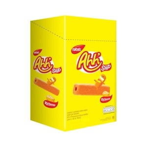 Ahh Siip Corn Roll Cheese Flavor 14 G X 12 Units 14 g