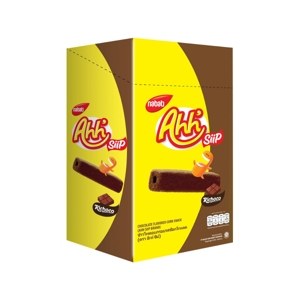 Ahh Siip Corn Roll Chocolate Flavor 14 G X 12 Units 14 g
