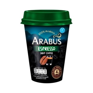 Arabus Roasted Ground Rtd Cup Coffee Espresso 230 Ml 8851717906114 230 ml
