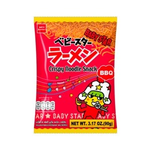 Baby Star Crispy Noodle Snack Bbq 90 g