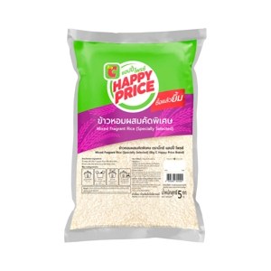 Big C Happy Price Mixed Fragrant Rice Specially Selected 5 Kg 8858868804290 5 kg