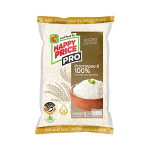 Big C Happy Price Pro 100 Jasmine White Rice 5 kg