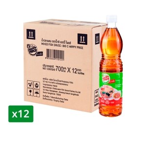 Big C Happy Price Pro Mixed Fish Sauce 700 Ml Pack 12 700 ml