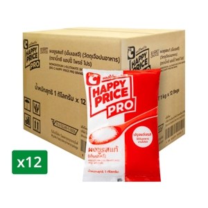 Big C Happy Price Pro Monosodium L Glutamate Msg 1 Kg Pack 12 1 kg