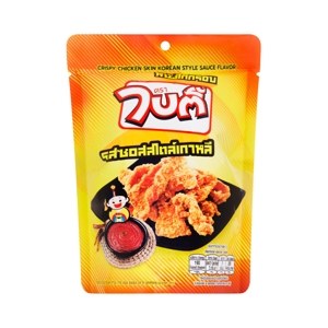 Bitee Crispy Chicken Skin Korean Style Sauce Flavor 35 g