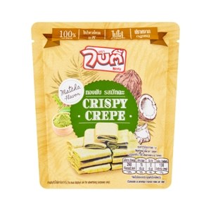 Bitee Crispy Crepe Matcha Flavor 50 g