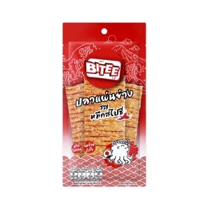 Bitee Fish Sheet Spicy Squid Flavoured 18 g