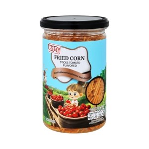 Bitee Fried Corn Sticks Tomato Flavored 90 g