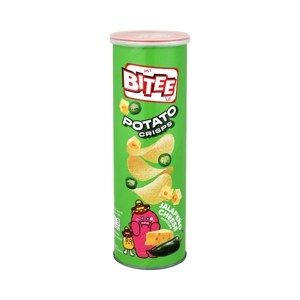 Bitee Potato Chips Jalapeno Cheese Flavour 100 g