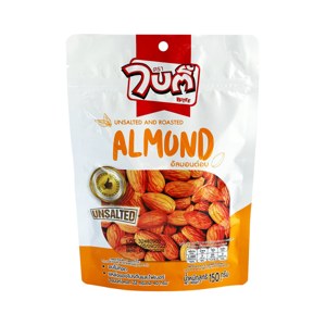 Bitee Unsalted And Roasted Almonds 150 g