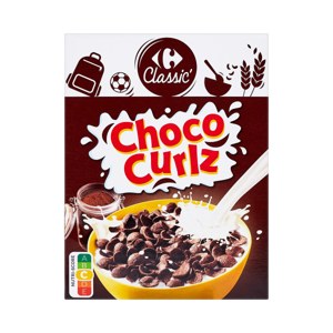 Carrefour Choco Curlz 375 g