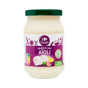Carrefour Sauce Aioli Condimentaire 245 g