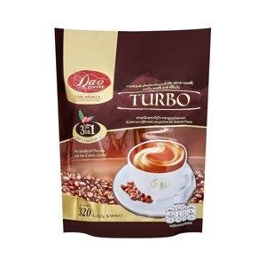 Dao Coffee Pre Mixed Instant Coffee 3in1 Turbo 20 G X 20 g