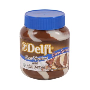 Delfi Bread Spread Choco Hazel Nut Milk Flavour 350 g