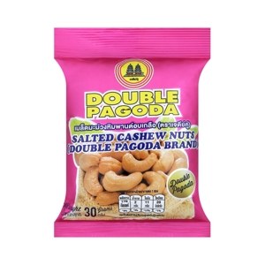 Double Pagoda Salted Cashew Nuts 30 g