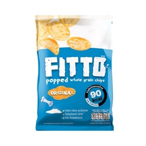 Fitto Popped Whole Grain Chips Original Flavor 20 g