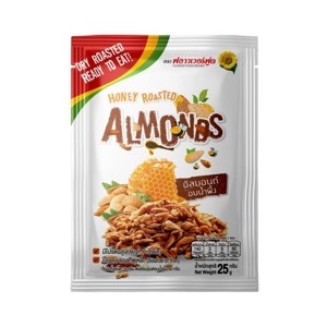 Flower Food Honey Roasted Almonds 25 g