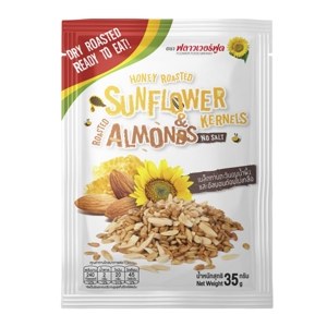Flower Food Honey Roasted Sunflower Kernels Roasted Almonds 35 g