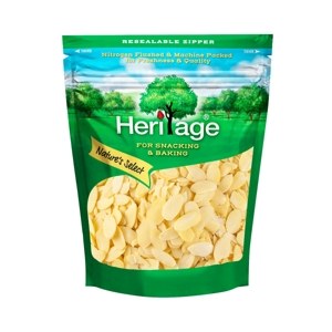 Heritage Raw Blanched Sliced Almonds 200 g