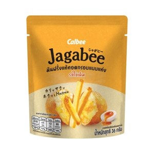 Jagabee Potato Fries Snack Salted Egg Flavour 36 g