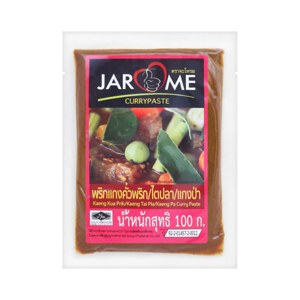 Jarome Kaeng Kua Prik Kaeng Tai Pla Kaeng Pa Curry Paste 100 g