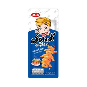 M D Crispy Konjac Snack Tom Yum Seafood Flavor 22 g