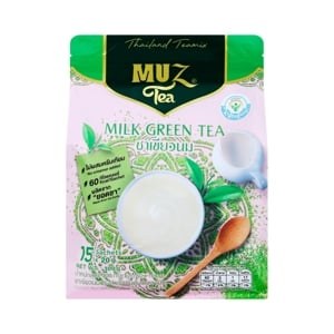 Muz Instant Milk Green Tea Powder 25 G Pack 25 g