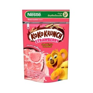 Nestle Koko Krunch Nutrismart Strawberry Flavoured Whole Grain Wheat Curls Breakfast Cereal 50 g