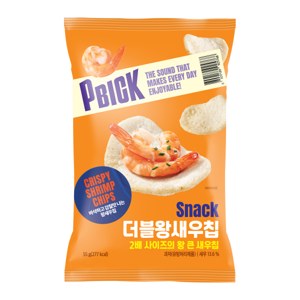 Pbick Crispy Shrimp Chips Snack 55 g