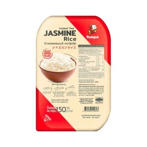 Pumpui Cooked Thai Jasmine Rice 150 g