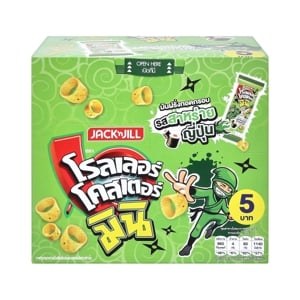 Roller Coaster Mini Potato Ring Snack Japanese Seaweed Flavor 14 G Pack 12 14 g