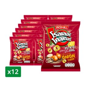 Roller Coaster Potato Chip Onion Flavor 12 G Pack 12 12 g