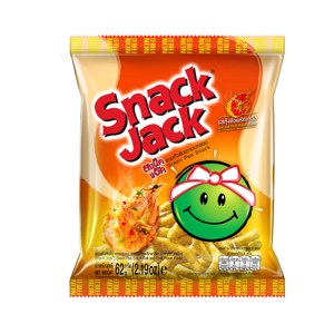 Snack Jack Green Pea Snack Salt And Chili Prawn Flavor 62 g