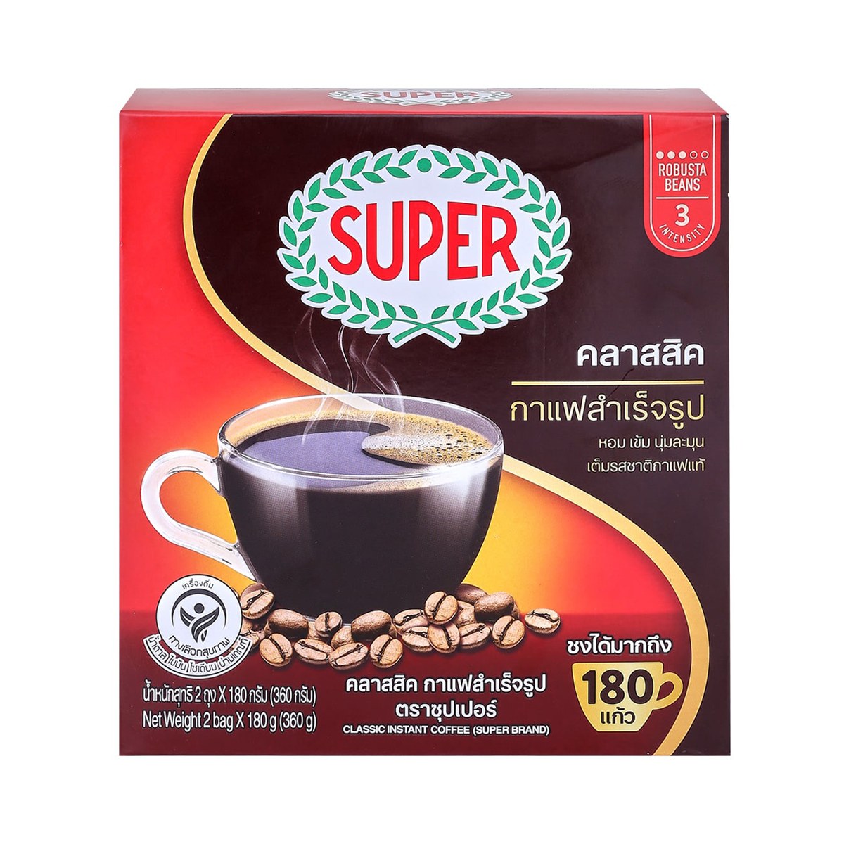 Super Classic Instant Coffee 360 g