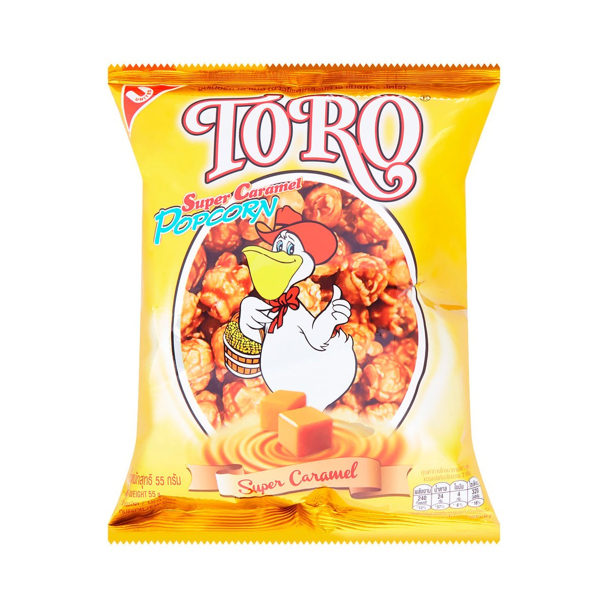 Toro Corn Coated With Super Caramel Size 55 g