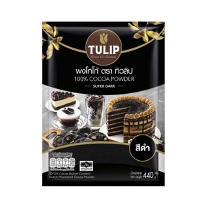 Tulip 100 Cocoa Powder Black Colour 440 g