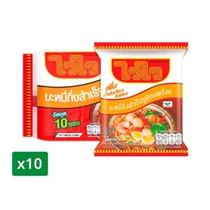 Wai Wai Instant Noodles 50g Pack 10 50 g