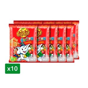 Yum Yum Chang Noi Instant Noodle Bbq Flavour Size 20 G 12 Pack 20 g